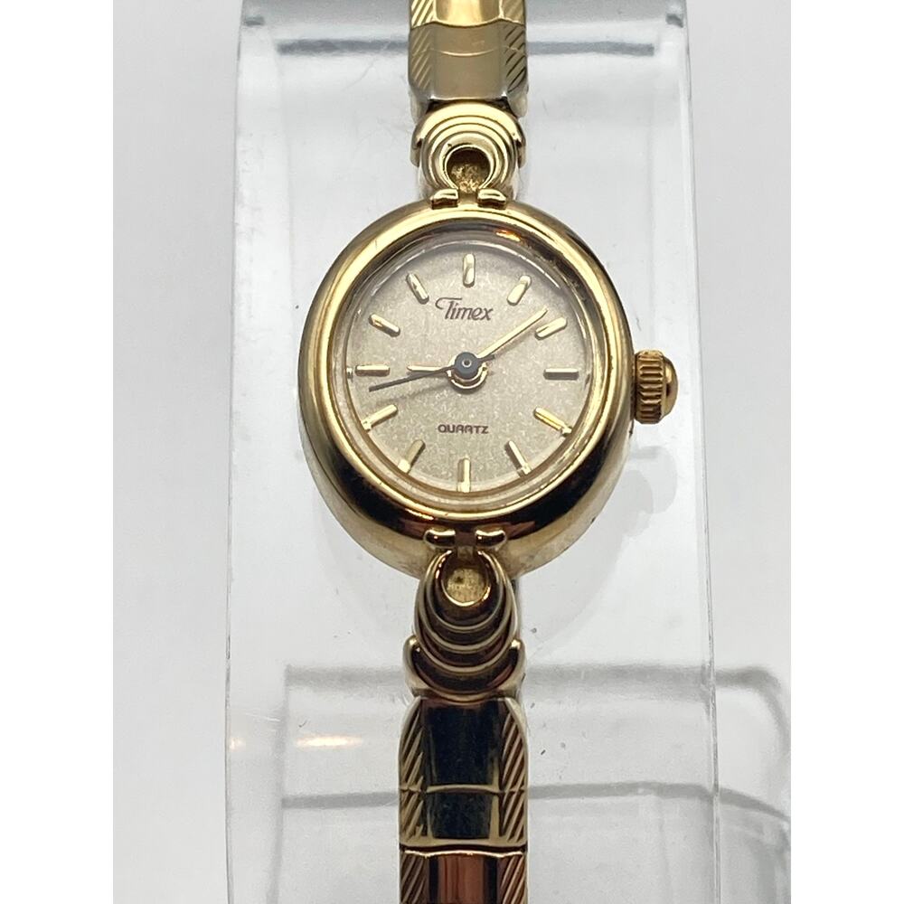 Timex Women's Dress Cocktail Watch 17mm - Fresh Battery - Expandable Band